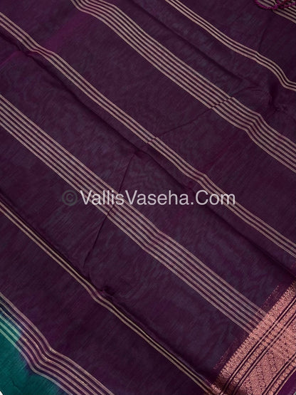 Dhaka Cotton Saree - VVDCS002
