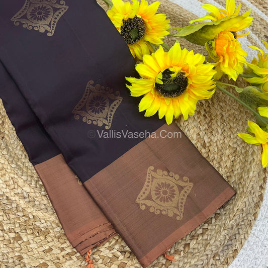 Half Mix - Pure Soft Silk Saree - VVPSS030