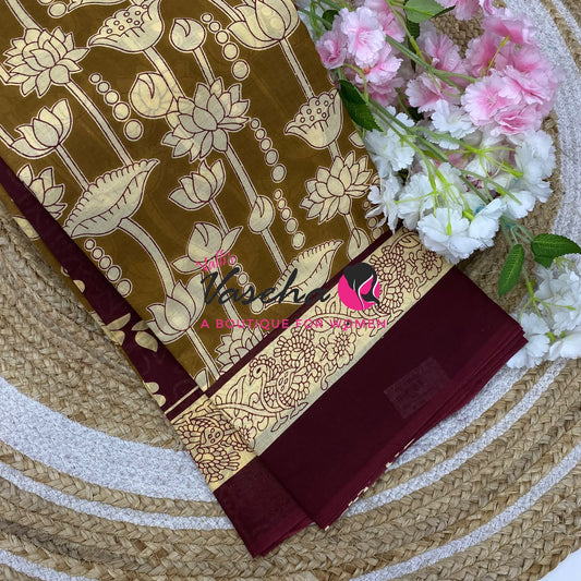 Pure Soft Mul Cotton Sarees  - VVMMC012