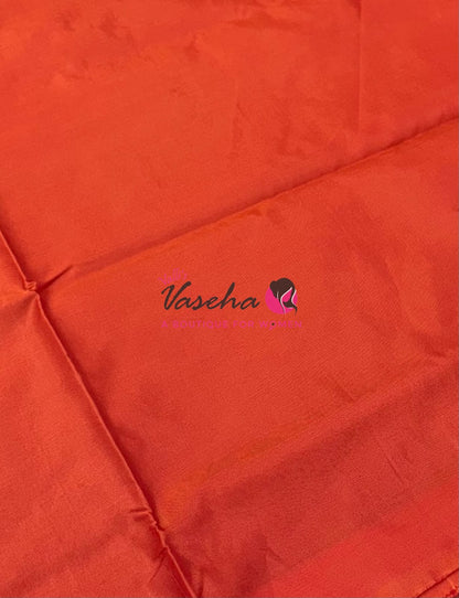 Vazhai Pattu Saree / Banana Pith - With Blouse - VVVPS002