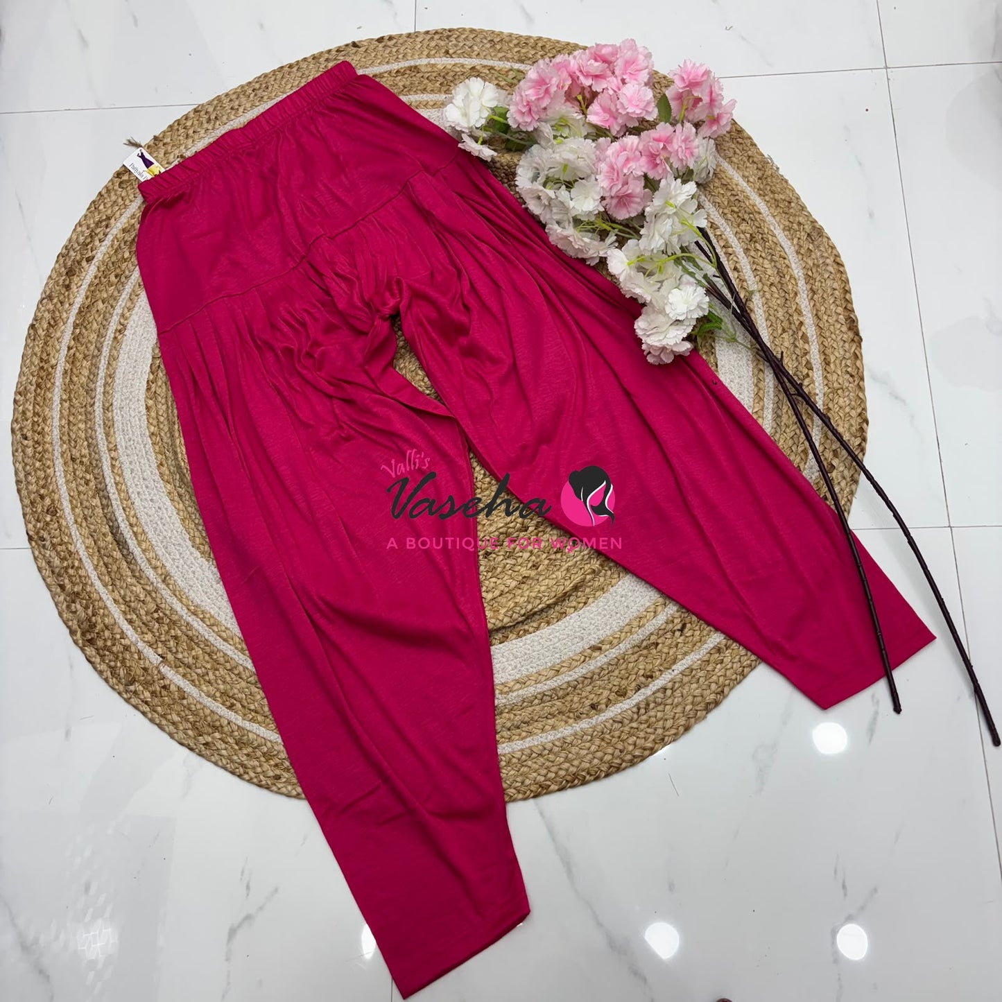 Semi Patiyala - Pink Shade - VVSP001