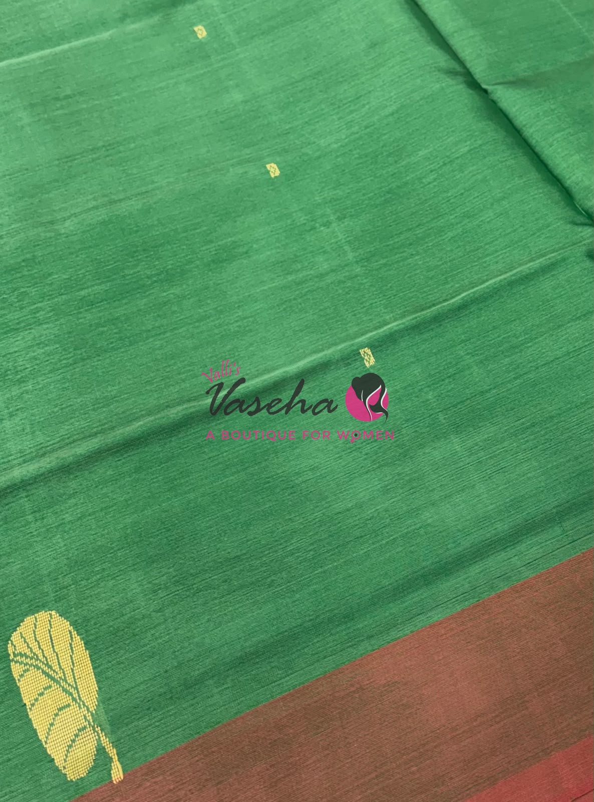 Vazhai Pattu Saree / Banana Pith - With Blouse - VVVPS002