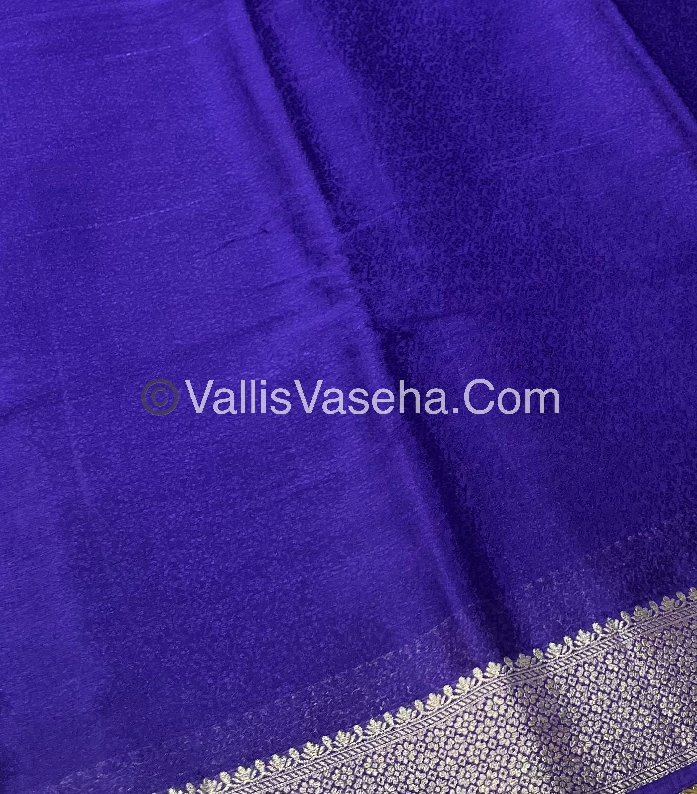 Semi Viscose / Semi Mysore Crepe Silk Variety - Embossed Design - VVSMC002