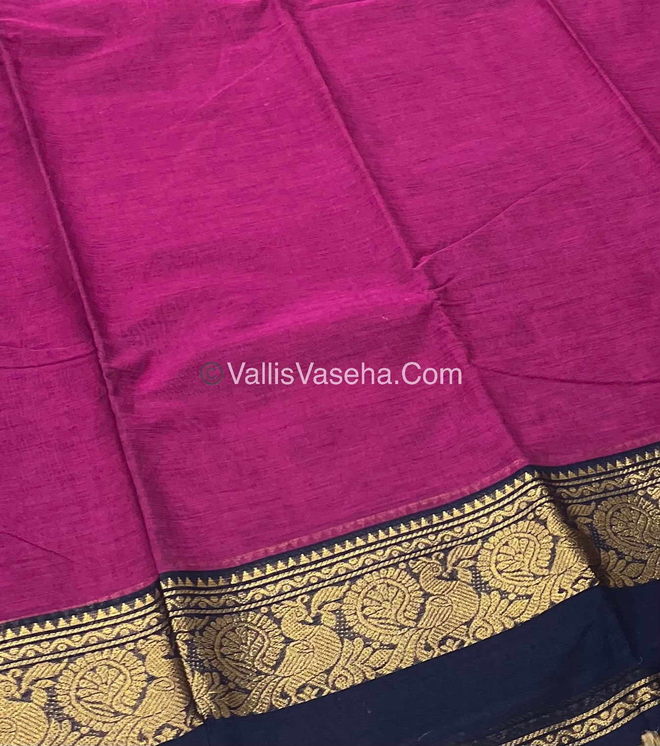Kanchi Cotton Saree - VVKCS015