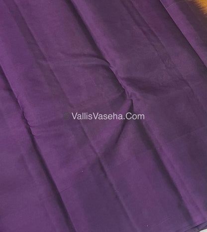 Half Mix - Pure Soft Silk Saree - VVPSS040