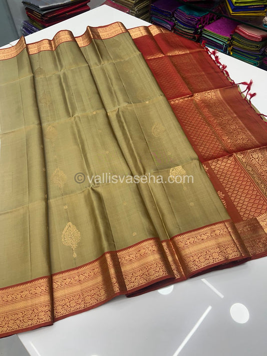 Pure Soft Silk Saree - Kanchi Border - VVPSS015