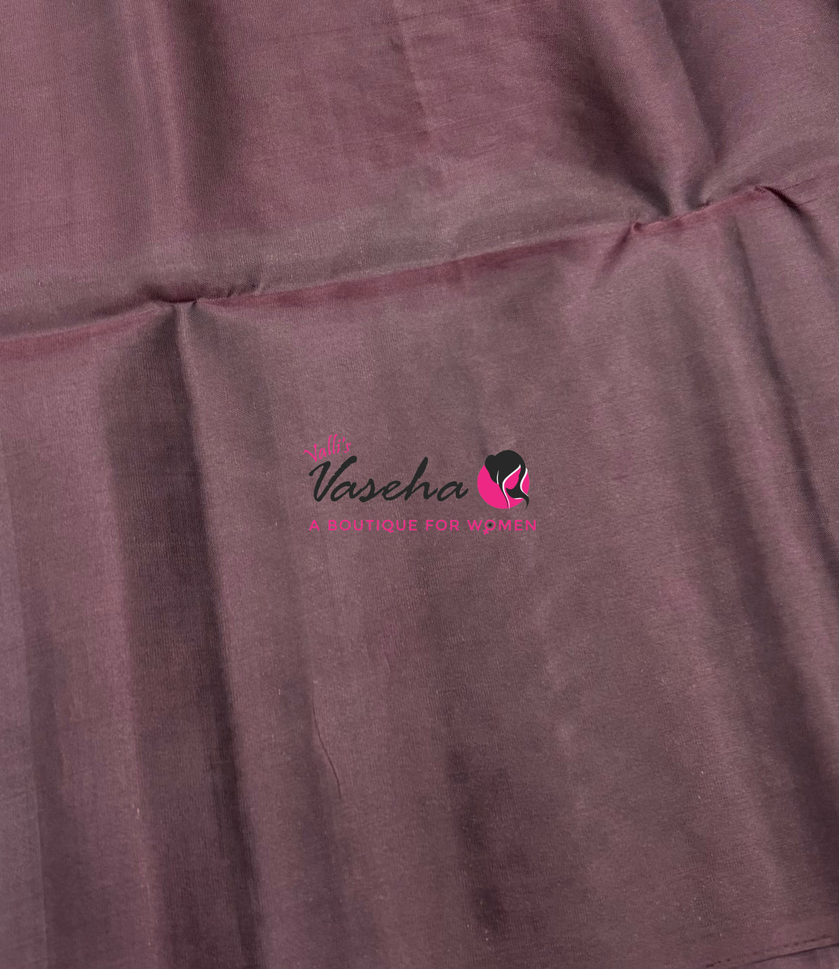 Pure Soft Silk Saree  - Vairavoosi Pattern - Pink With Brown - VVPSS095