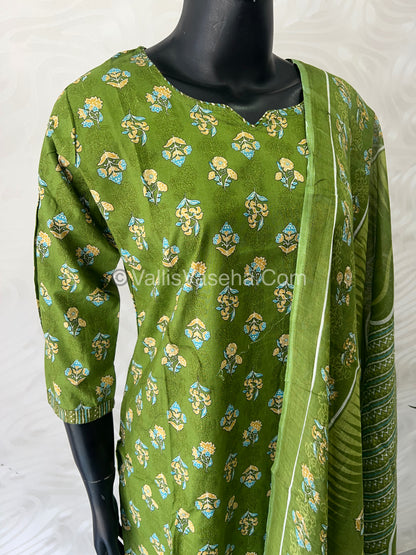 Ready Made - Salwar, Kameez & Duppatta(3pc) - Printed - VVRBS005