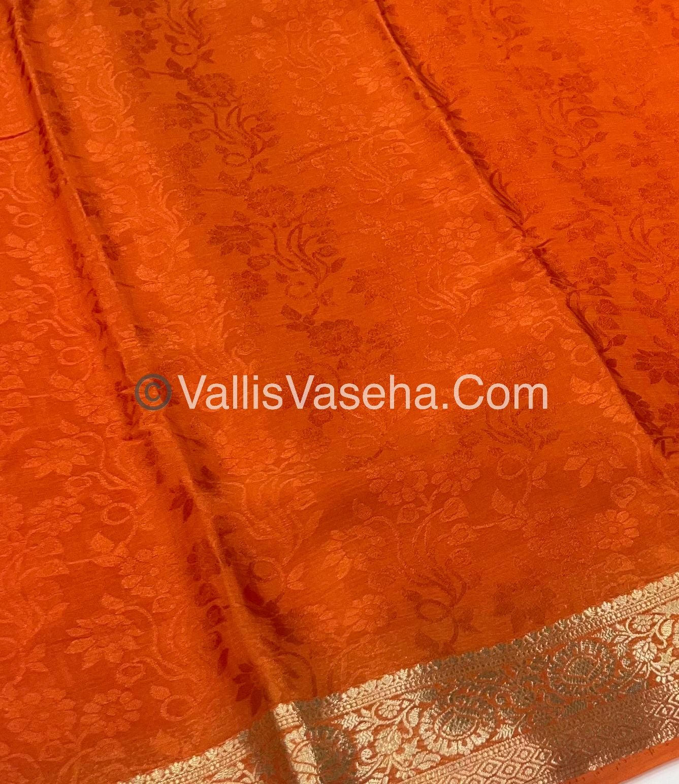 Semi Viscose / Semi Mysore Crepe Silk Variety - Embossed Design - VVSMC002