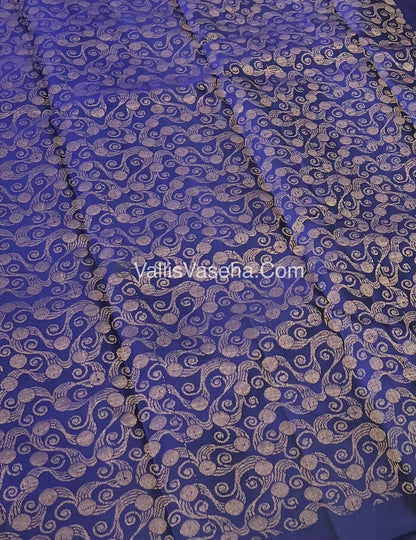 Half Mix - Pure Soft Silk Saree - VVPSS030