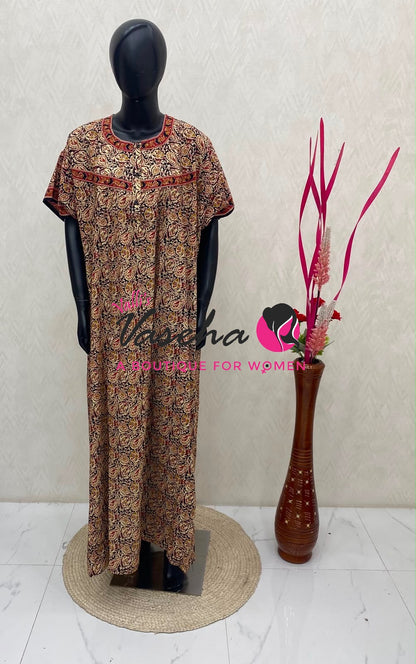 XXL Size - Nighties - Button Nighties - VVJN001