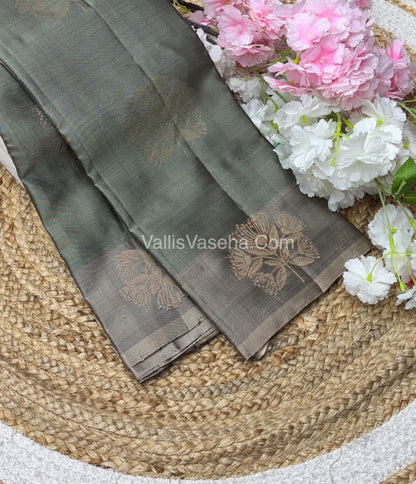 Half Mix - Pure Soft Silk Saree - VVPSS051