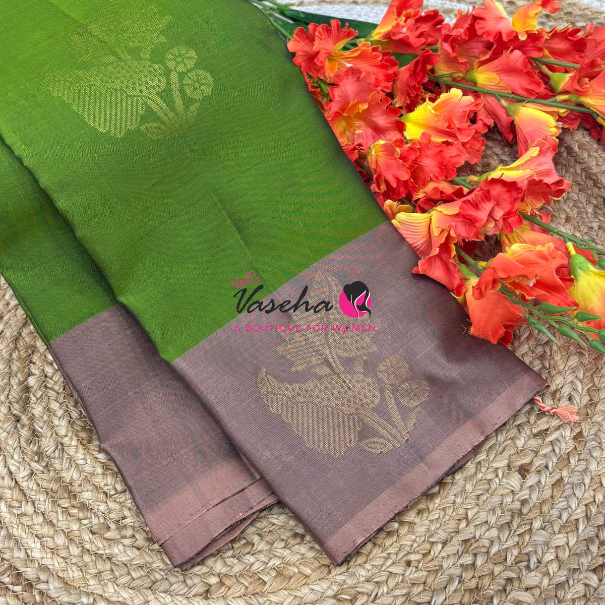 Half Mix - Pure Soft Silk Saree - VVPSS104