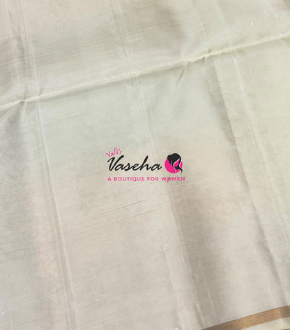 Pure Soft Silk Saree  - Pazhum Pazhamum Checks - VVPSS092
