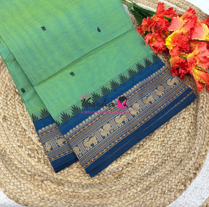 Chettinadu Cotton Saree - VVCCS003