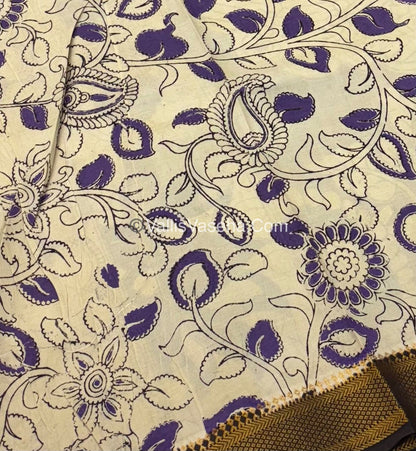 Chennur Silk | Kalamkari Prints | VVCKS006