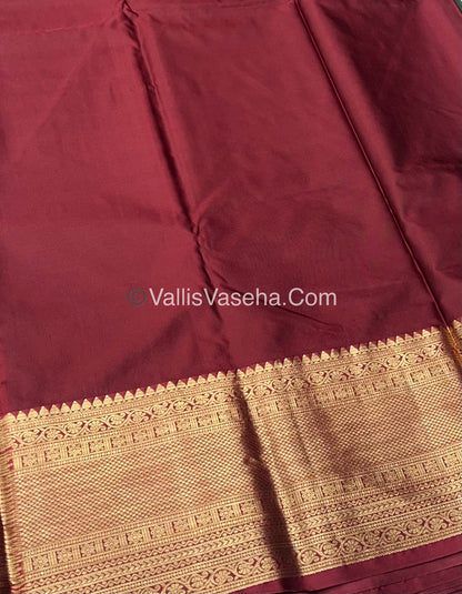 Half Mix - Pure Soft Silk Saree - VVPSS031