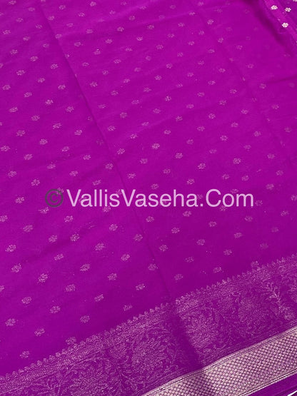 Premium Georgette Saree - VVPGS001