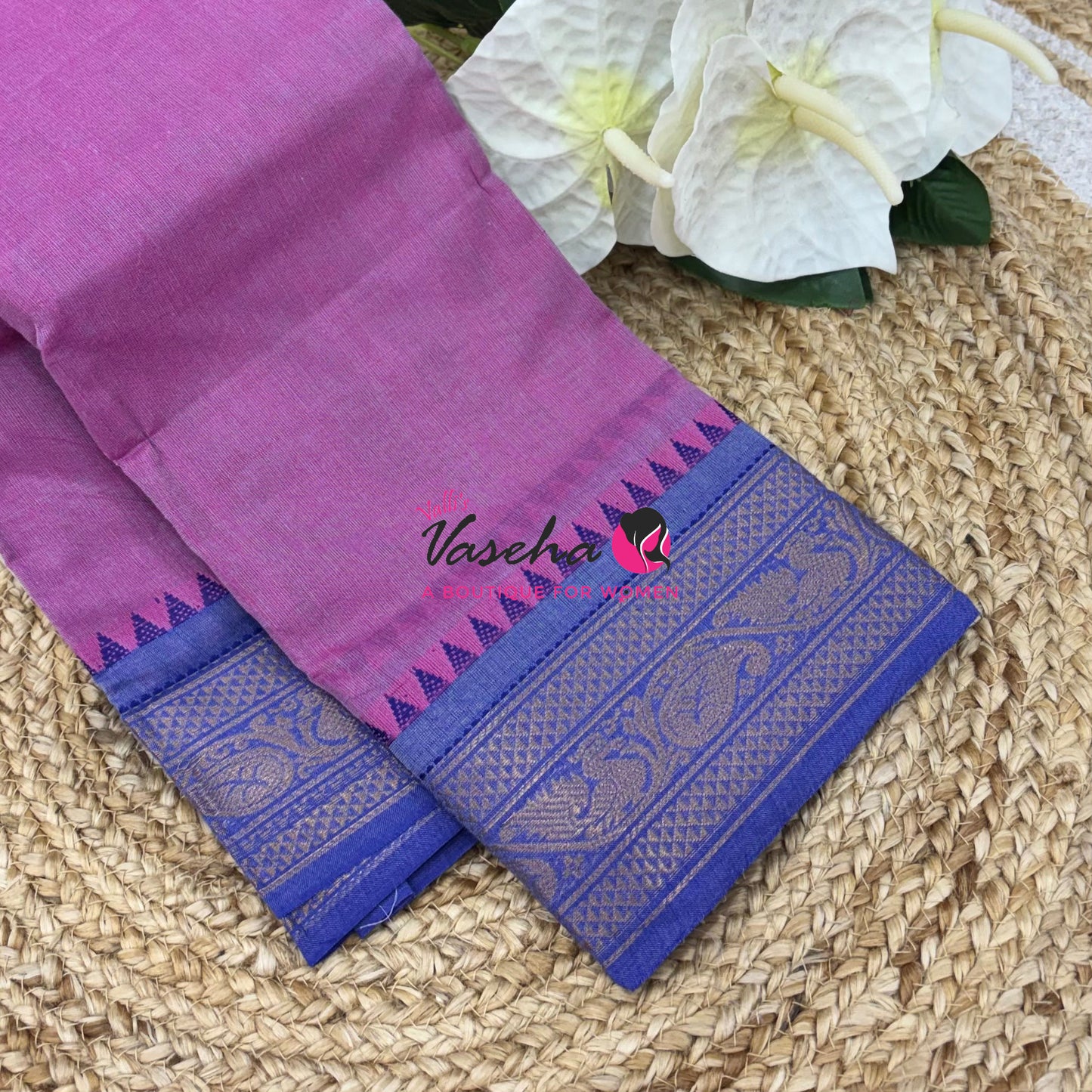 Kanchi Cotton Saree - VVKCS028