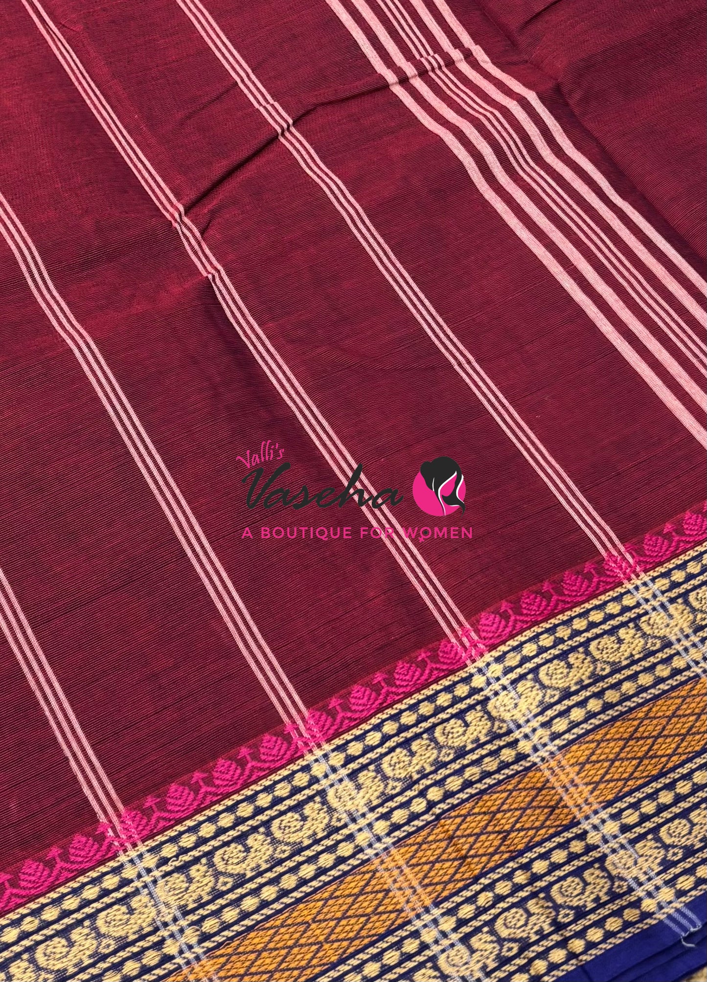 Kanchi Cotton Saree - VVKCS028
