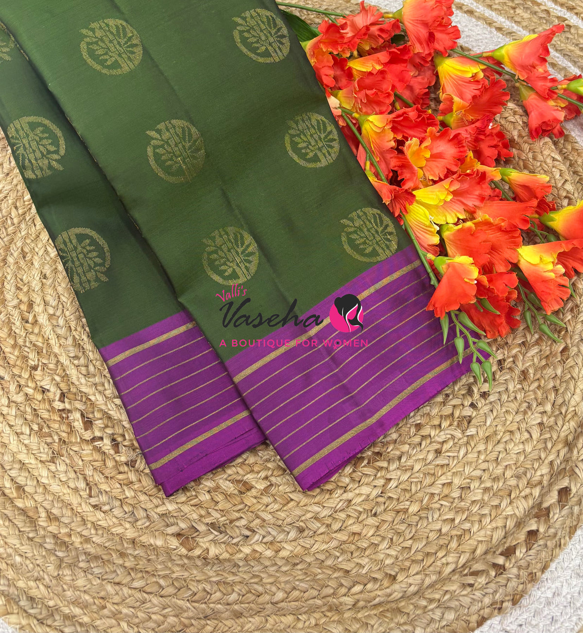 Half Mix - Pure Soft Silk Saree - VVPSS108
