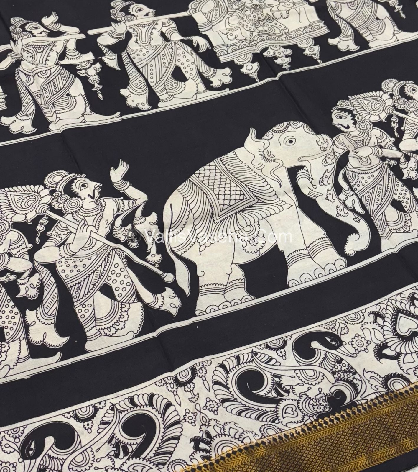 Chennur Silk | Kalamkari Prints | VVCKS006