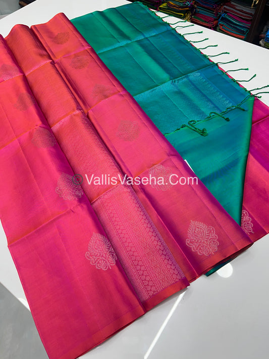 Pure Soft Silk Saree | Borderless |  VVPSS038