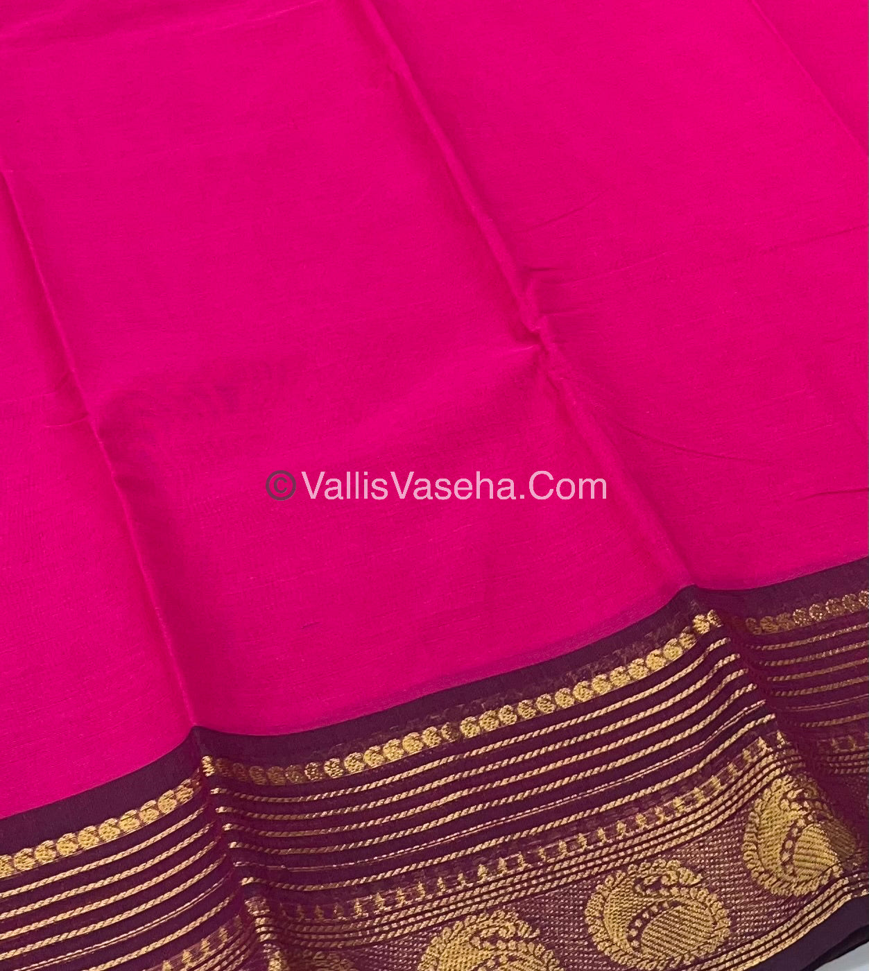 Kanchi Cotton Saree - VVKCS015