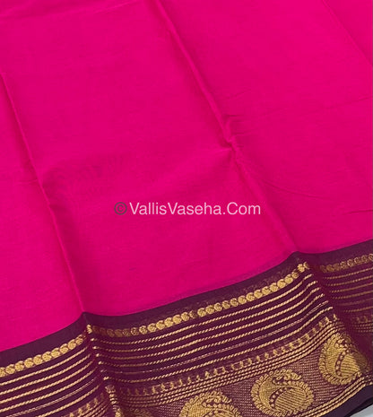 Kanchi Cotton Saree - VVKCS015