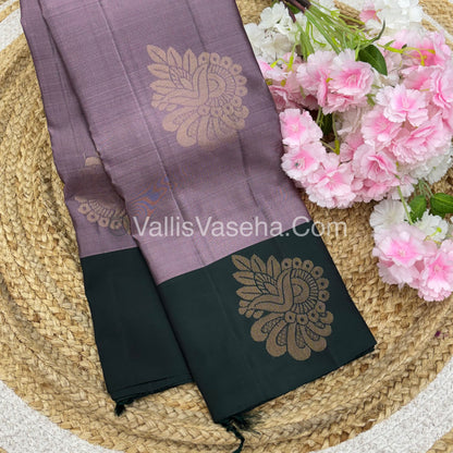 Half Mix - Pure Soft Silk Saree - VVPSS075