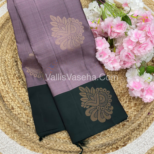 Half Mix - Pure Soft Silk Saree - VVPSS075