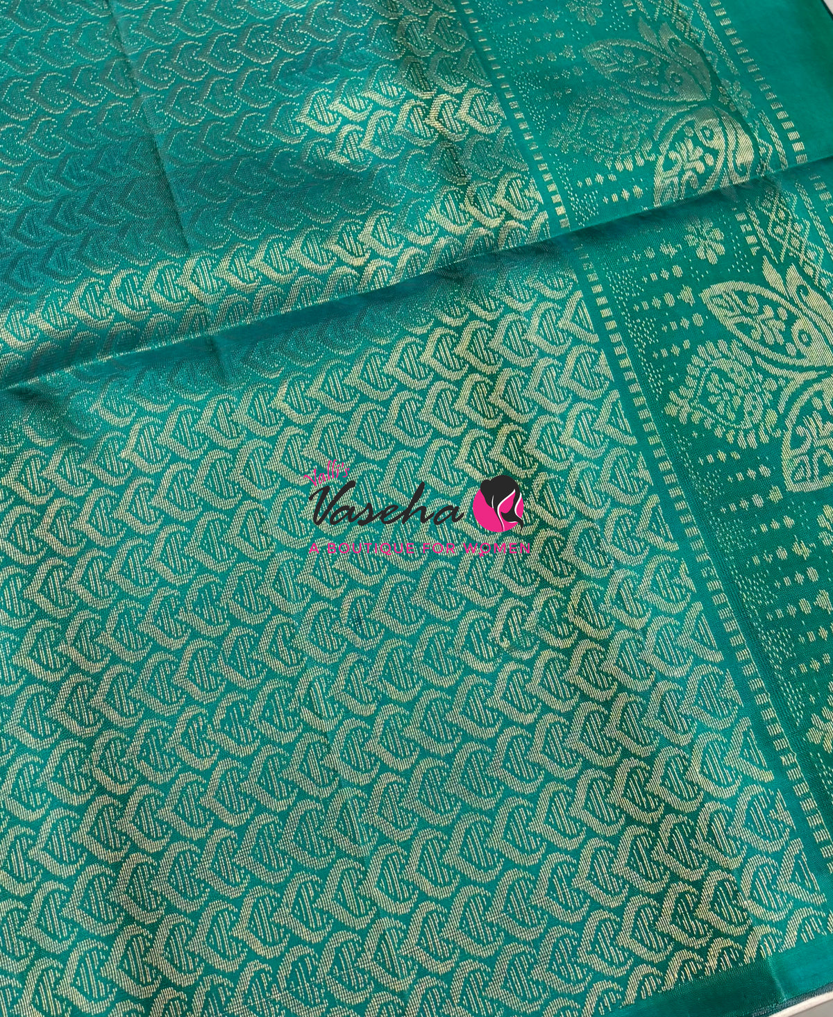 Pure Soft Silk Saree  - Small Pazhum Pazhamum Checks - VVPSS159