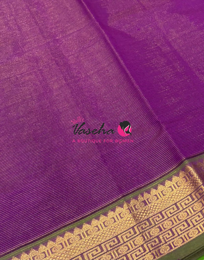 Semi Silk Cotton Saree | Vairavoosi  Design |VVSSC017