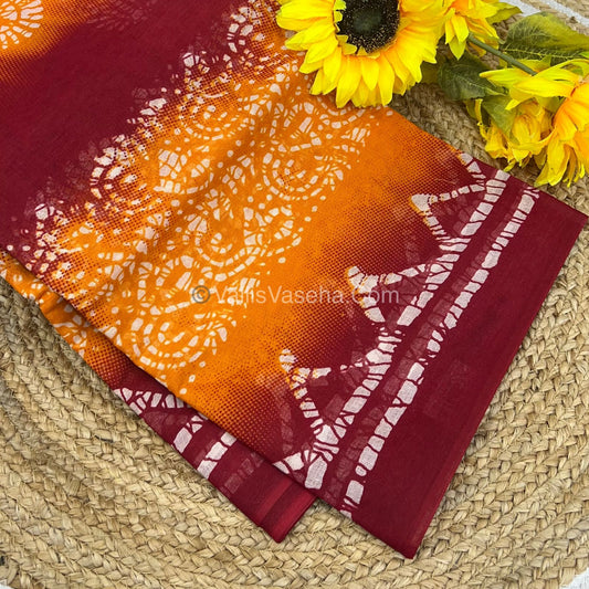 Pure Cotton Voile Saree | VVPVS001