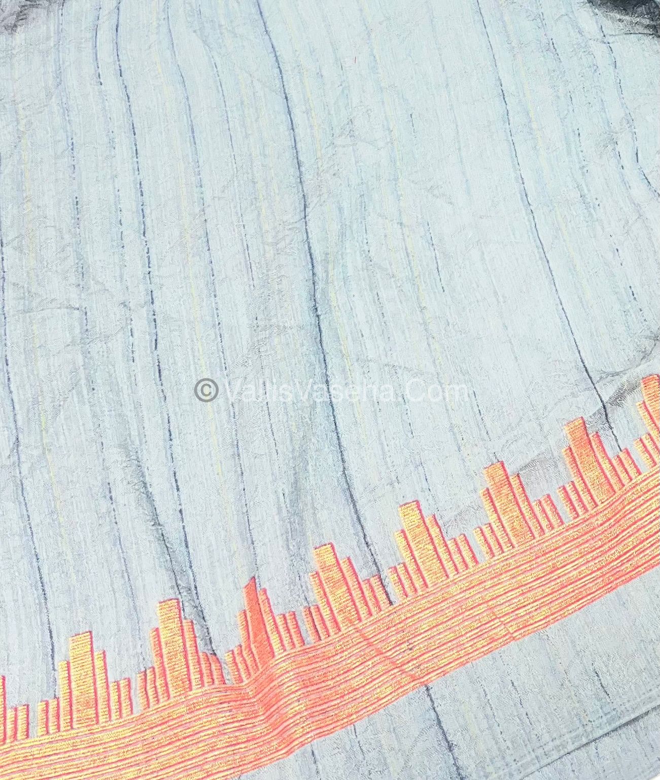 40% less - Offer Saree - Raw silk Saree - VVDS002