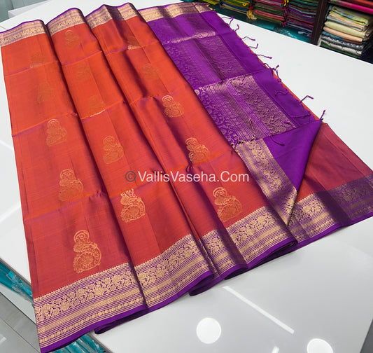 Pure Soft Silk Saree - Kanchi Border - VVPSS033