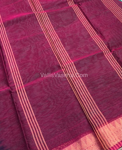 Dhaka Cotton Saree - VVDCS001