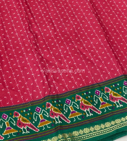 Budget Friendly Sarees - Casual Wear Sarees - Crackle Silk - VVCS001