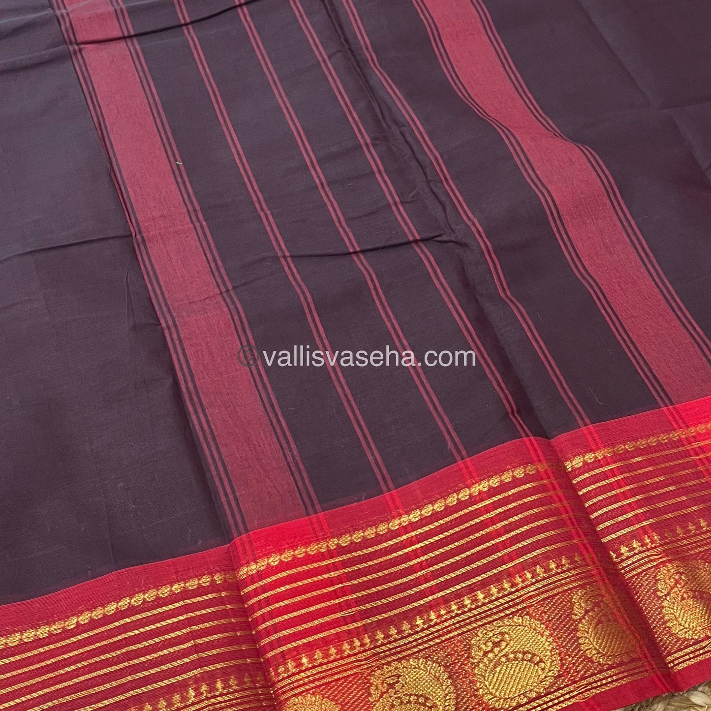 Kanchi Cotton Saree - VVKCS009