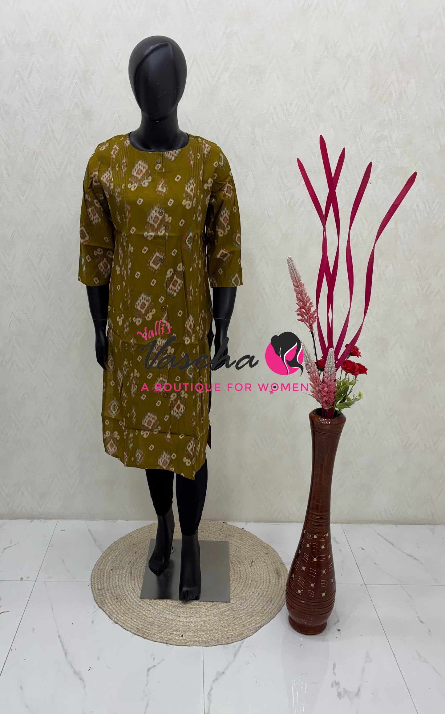 Ready Made -  Kurti - Straight Cut - VVRMS021