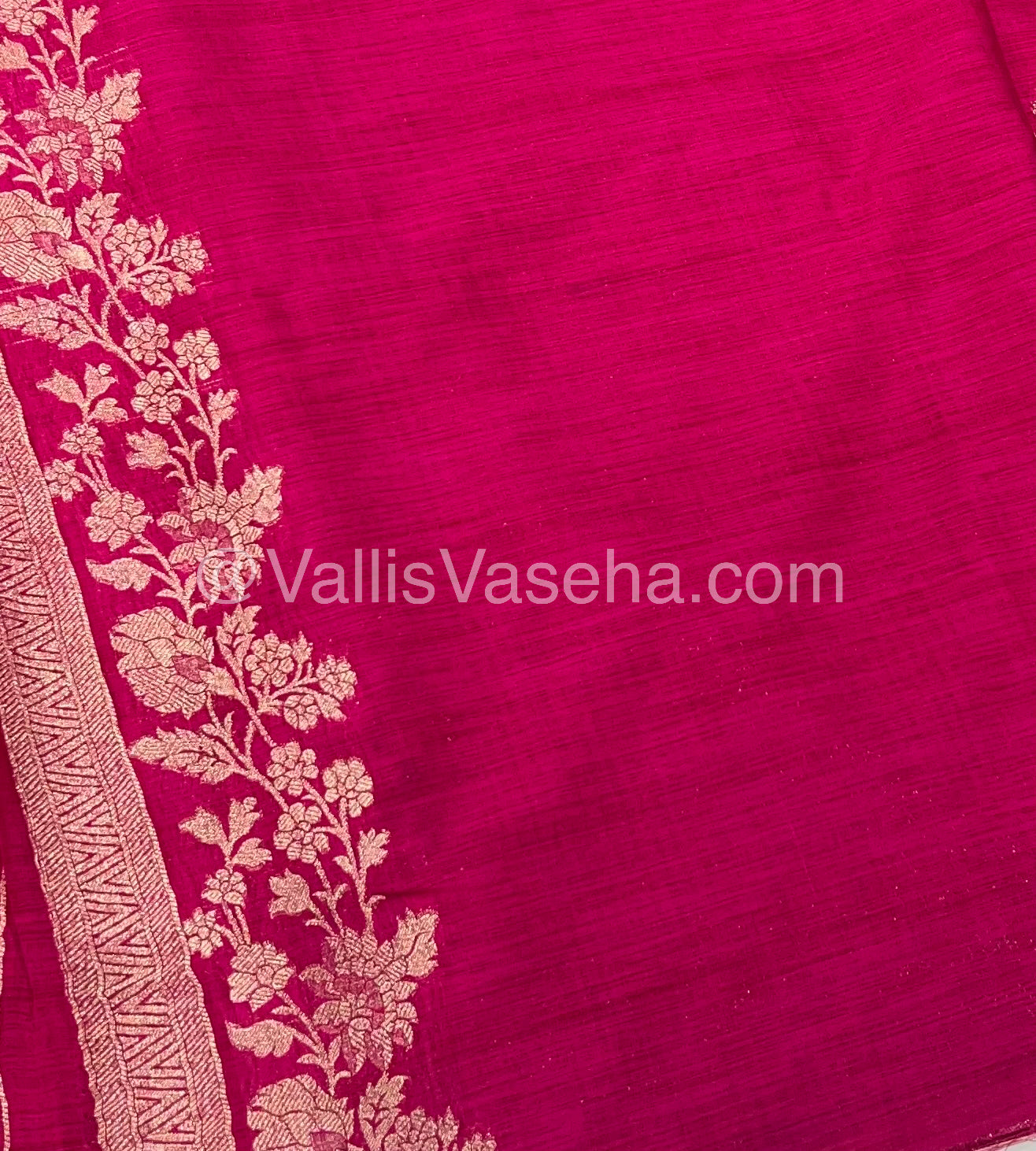 Banarasi - Heritage Silk - Semi Kathan Silk -   Pink Shade - VVBHS008