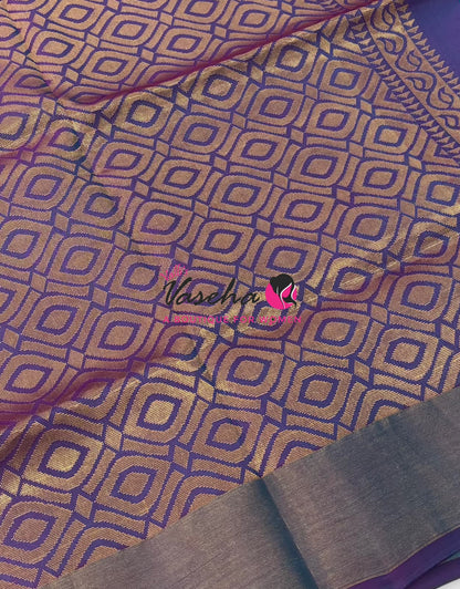 Half Mix Soft Silk Saree - Happy Sale - 15%less - VVAD001