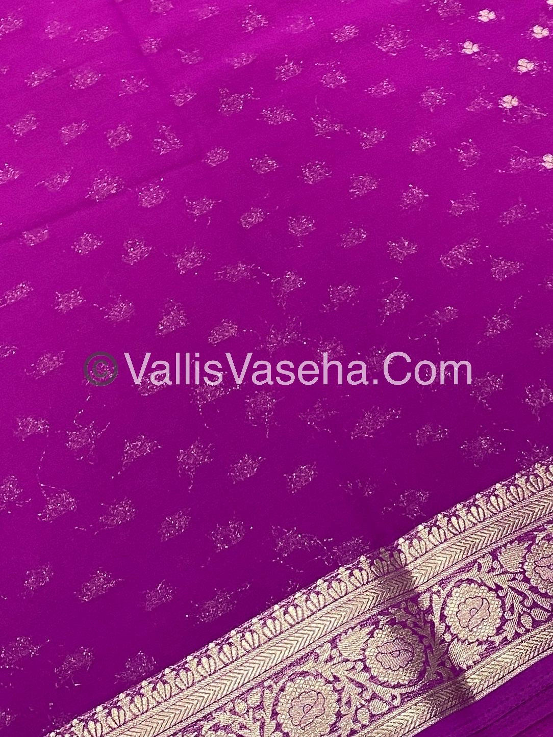 Premium Georgette Saree - VVPGS001