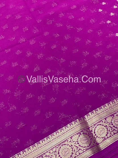 Premium Georgette Saree - VVPGS001