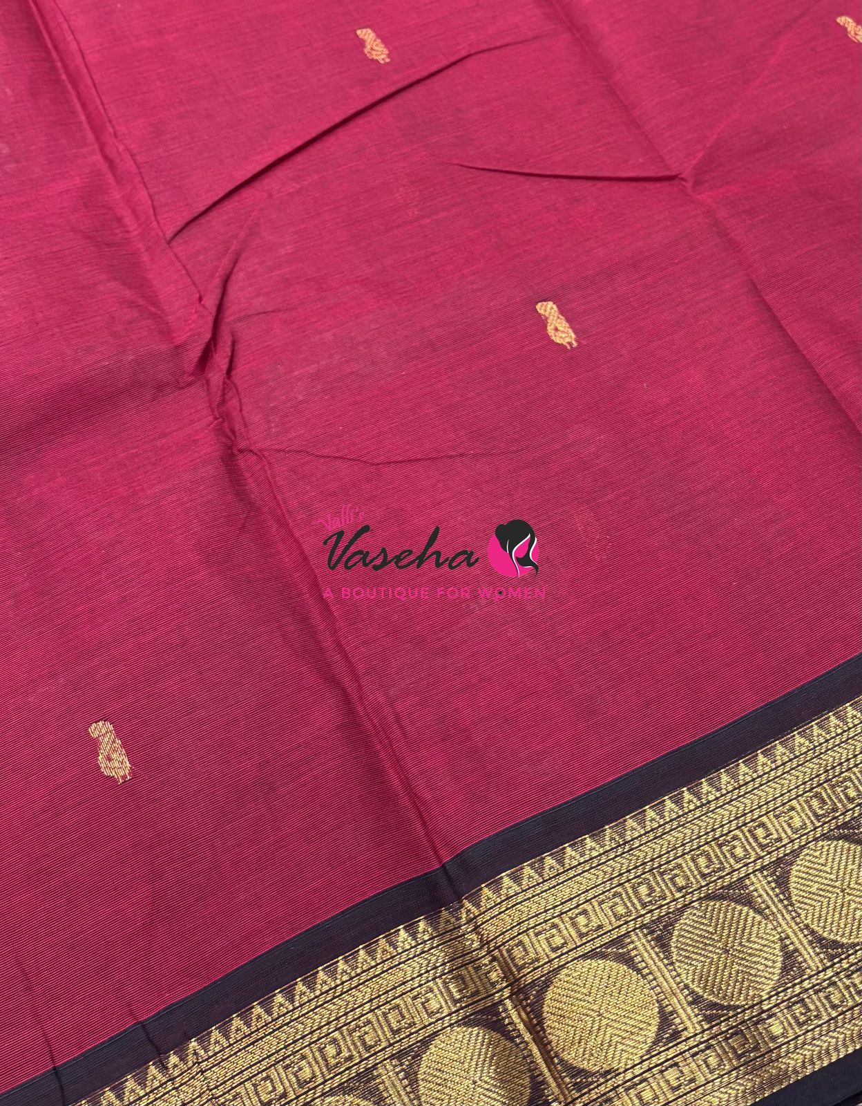 Kanchi Cotton Saree - VVKCS023
