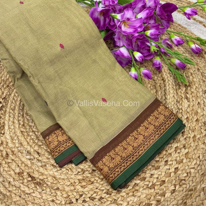 Kanchi Cotton Saree - VVKCS017