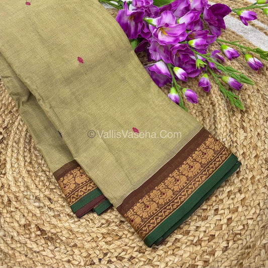 Kanchi Cotton Saree - VVKCS017