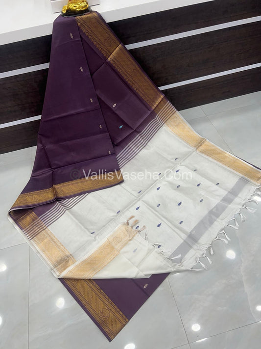 Vazhai Pattu Saree / Banana Pith - With Blouse - VVVPS001