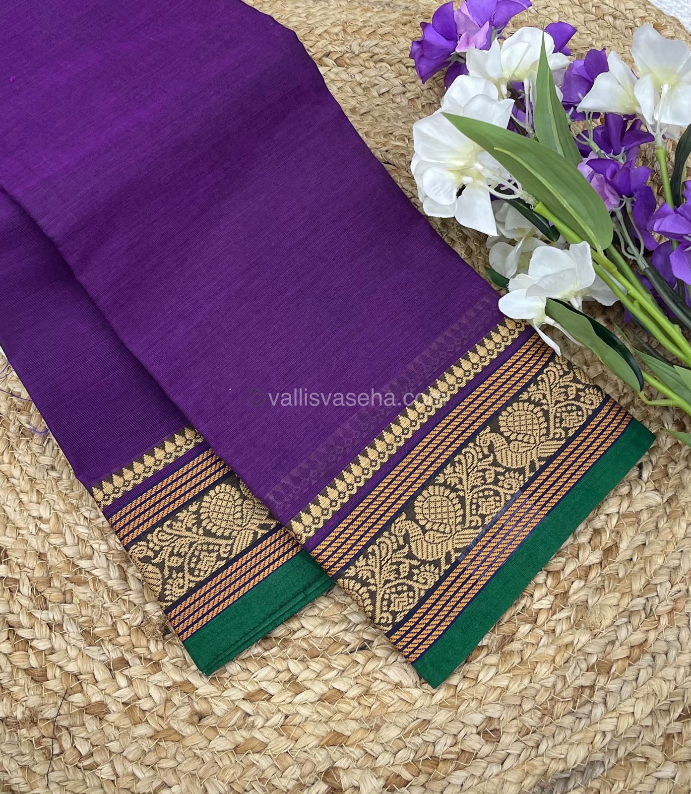 Kanchi Cotton Saree - VVKCS005