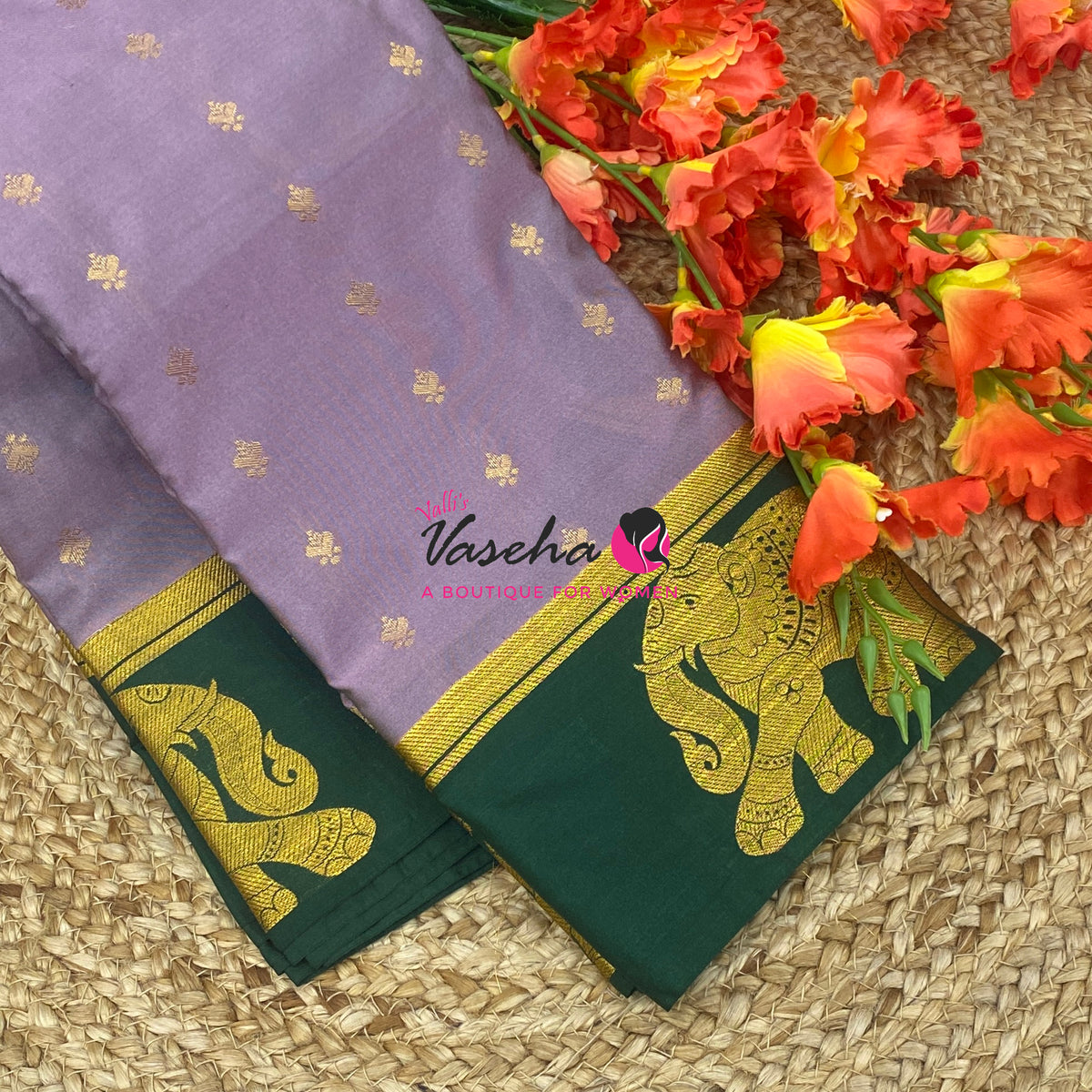 Semi Kanchi Silk - VVSKS013